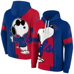 tulsa golden hurricane playful snoopy blue hoodie best selling