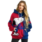 tulsa golden hurricane playful snoopy blue hoodie best selling