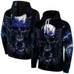 tulsa golden hurricane skull artwork blue black hoodie best selling