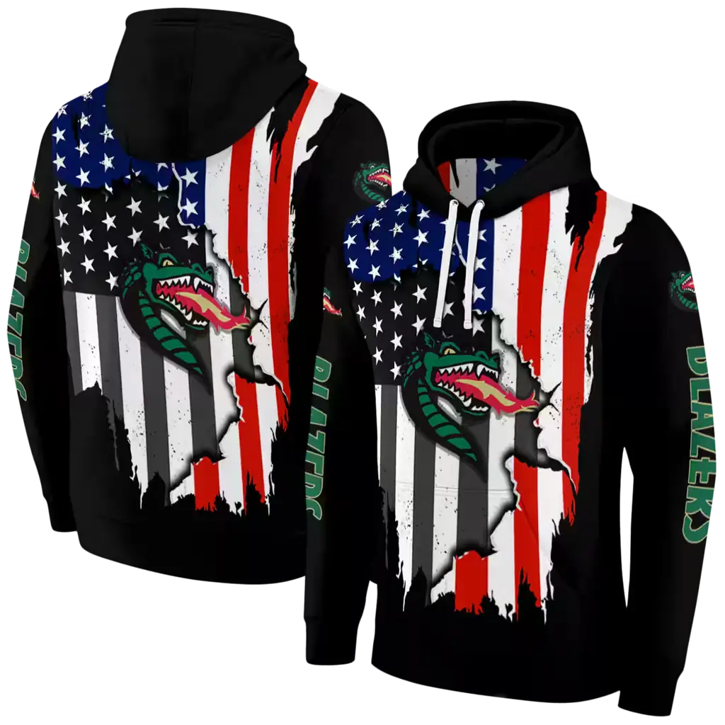 uab blazers american pride black hoodie fashion forward uab blazers american pride black hoodie fashion forward