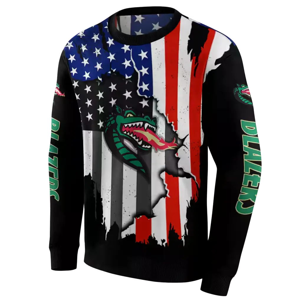 uab blazers american pride black hoodie new arrival uab blazers american pride black hoodie new arrival