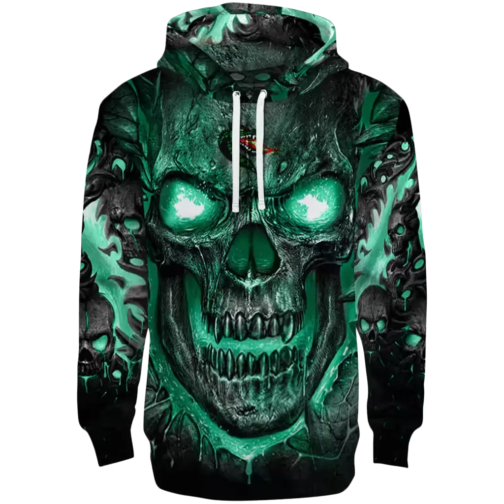 uab blazers demonic skull green black hoodie best selling uab blazers demonic skull green black hoodie best selling