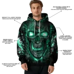 uab blazers demonic skull green black hoodie best selling