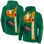 uab blazers football heartbeat green hoodie best selling