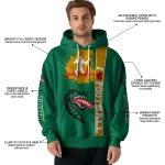 uab blazers football heartbeat green hoodie best selling