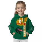 uab blazers football heartbeat green hoodie best selling