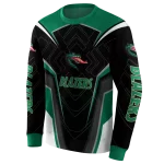 uab blazers futuristic pattern green black hoodie best selling
