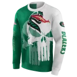 uab blazers graphic punisher green white hoodie best selling