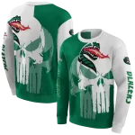 uab blazers graphic punisher green white hoodie best selling