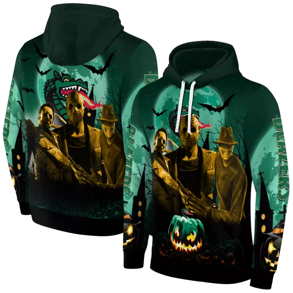 uab blazers halloween vibes green black hoodie fashion forward uab blazers halloween vibes green black hoodie fashion forward
