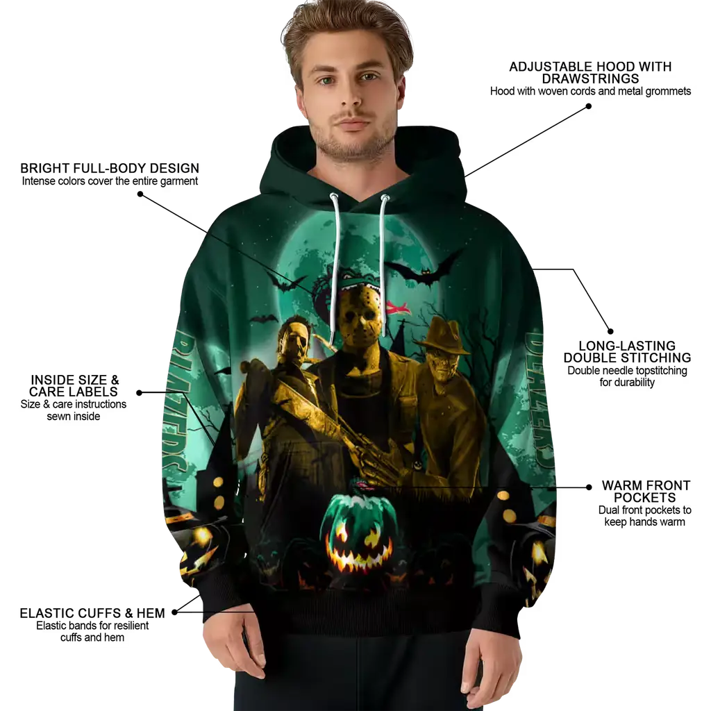 uab blazers halloween vibes green black hoodie latest model uab blazers halloween vibes green black hoodie latest model