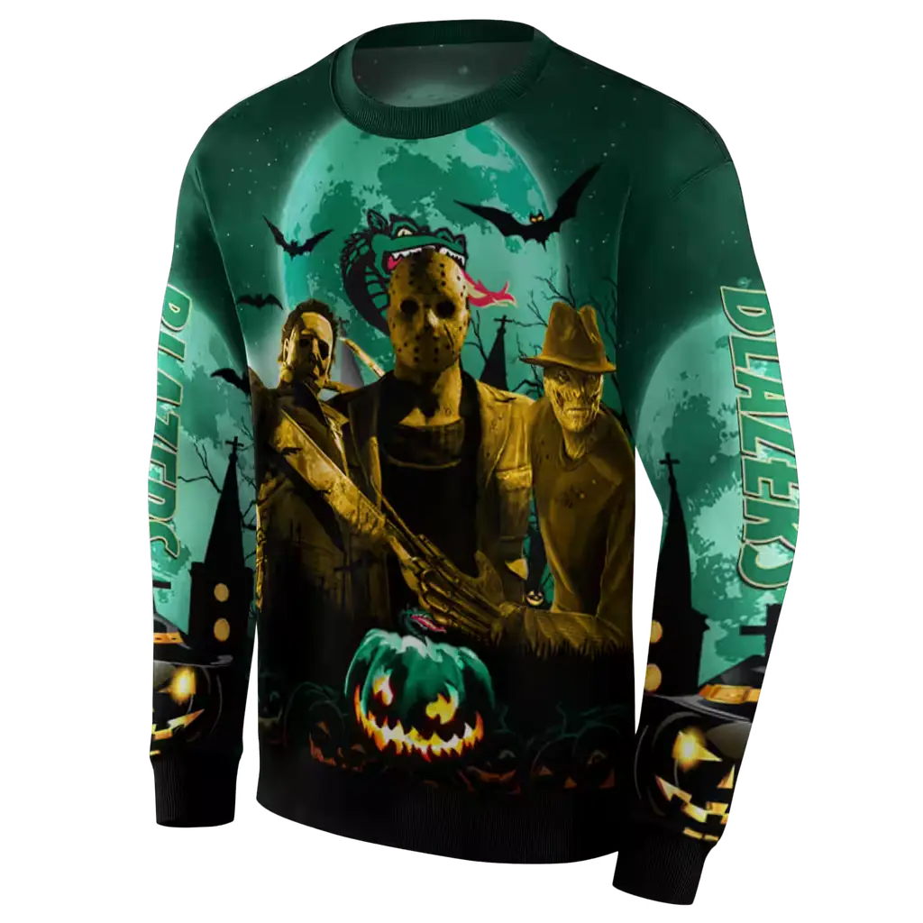 uab blazers halloween vibes green black hoodie new arrival uab blazers halloween vibes green black hoodie new arrival