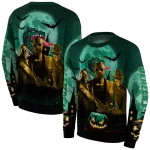 uab blazers halloween vibes green black hoodie best selling