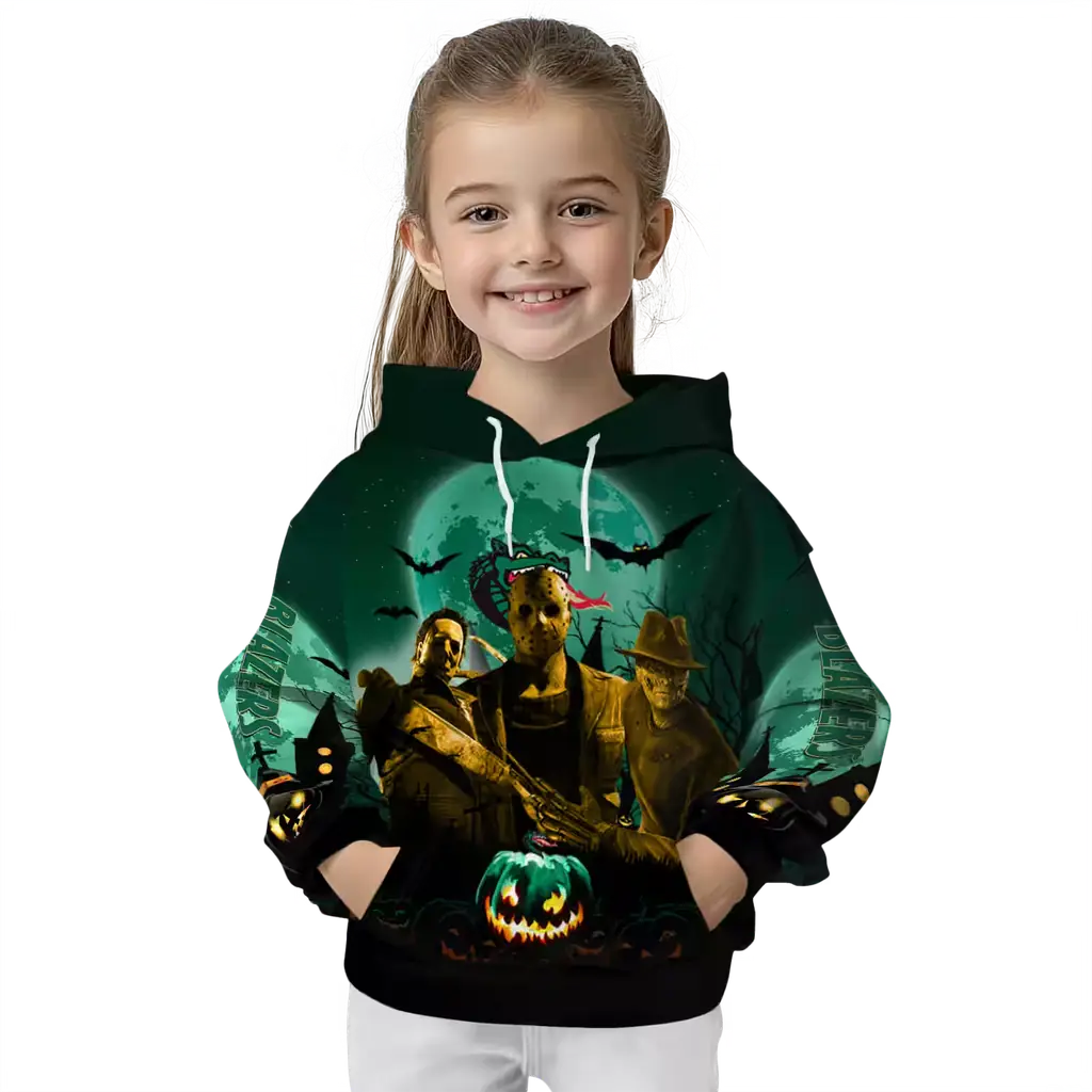 uab blazers halloween vibes green black hoodie top rated uab blazers halloween vibes green black hoodie top rated