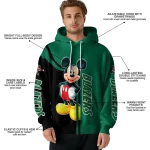 uab blazers mickey mouse green black hoodie best selling
