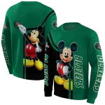 uab blazers mickey mouse green black hoodie best selling