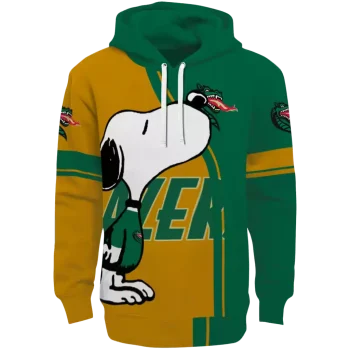 uab blazers playful snoopy green hoodie best selling