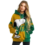 uab blazers playful snoopy green hoodie best selling