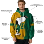 uab blazers playful snoopy green hoodie best selling