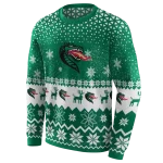 uab blazers reindeer motif green hoodie best selling