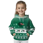 uab blazers reindeer motif green hoodie best selling