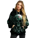 uab blazers skull artwork green black hoodie best selling