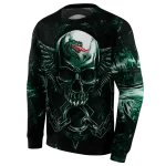 uab blazers skull artwork green black hoodie best selling