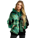 uab blazers skull motif green black hoodie best selling