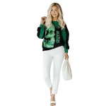 uab blazers skull motif green black hoodie best selling