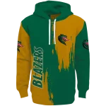 uab blazers splatter effect green hoodie best selling
