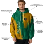 uab blazers splatter effect green hoodie best selling