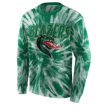 uab blazers tie dye pattern green hoodie best selling
