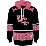 ucf knights awareness ribbon black pink hoodie best selling