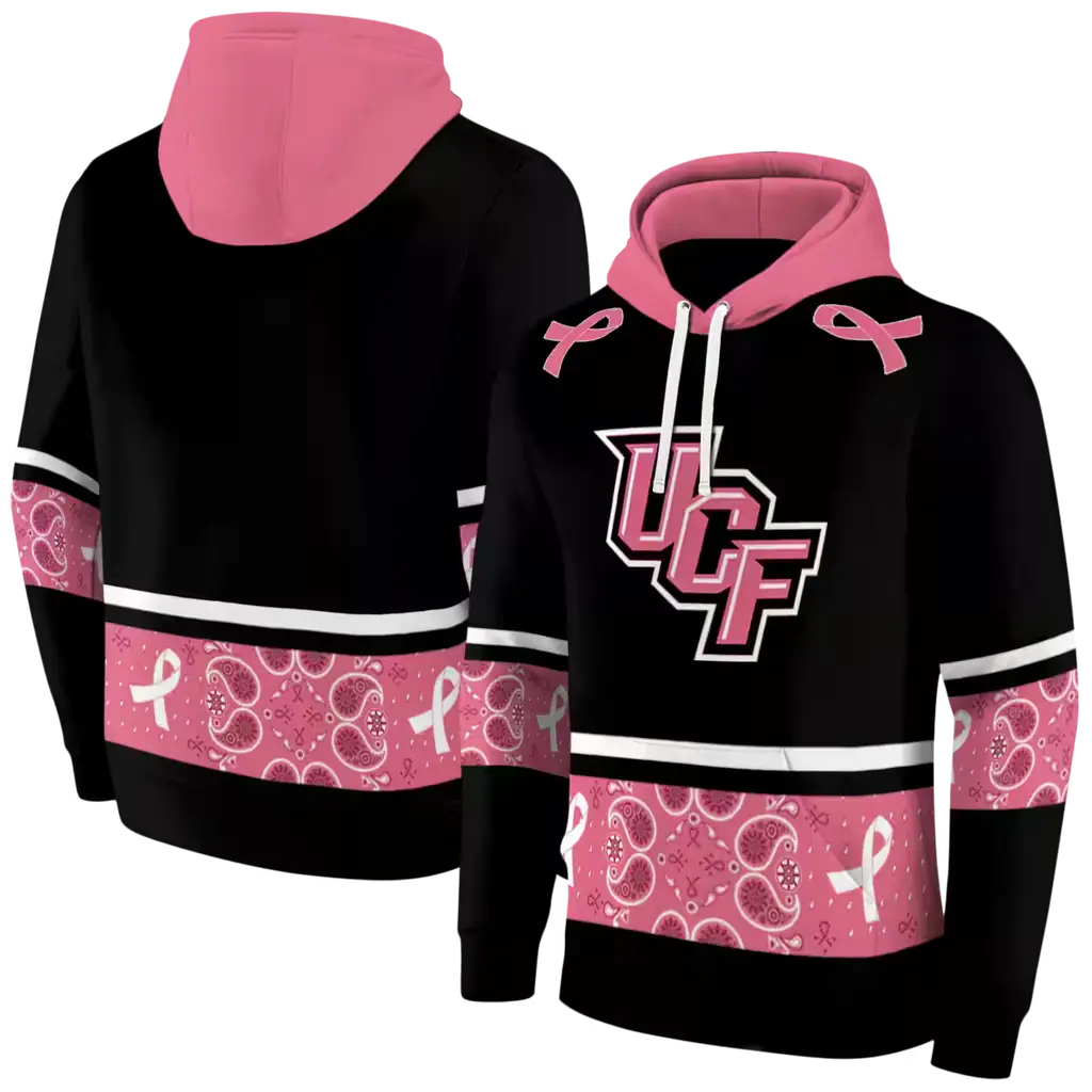 ucf knights awareness ribbon black pink hoodie fashion forward ucf knights awareness ribbon black pink hoodie fashion forward