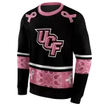ucf knights awareness ribbon black pink hoodie best selling