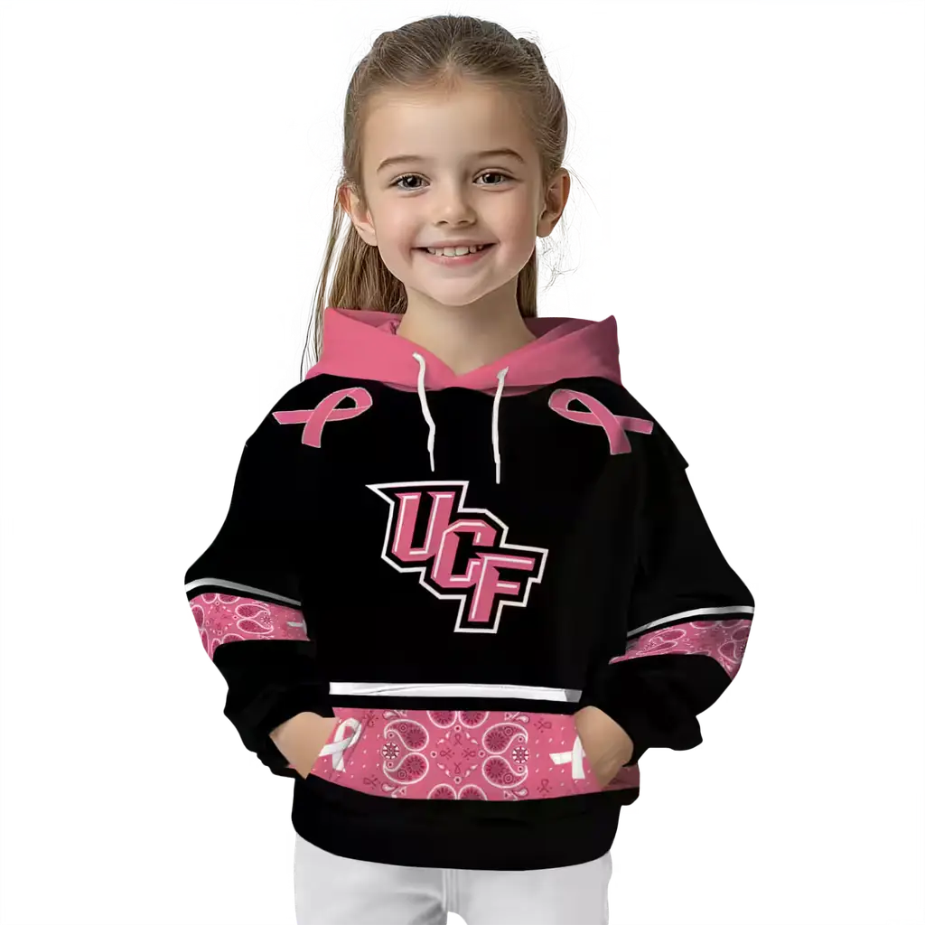 ucf knights awareness ribbon black pink hoodie top rated ucf knights awareness ribbon black pink hoodie top rated