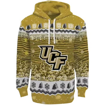 ucf knights christmas trees gold hoodie best selling