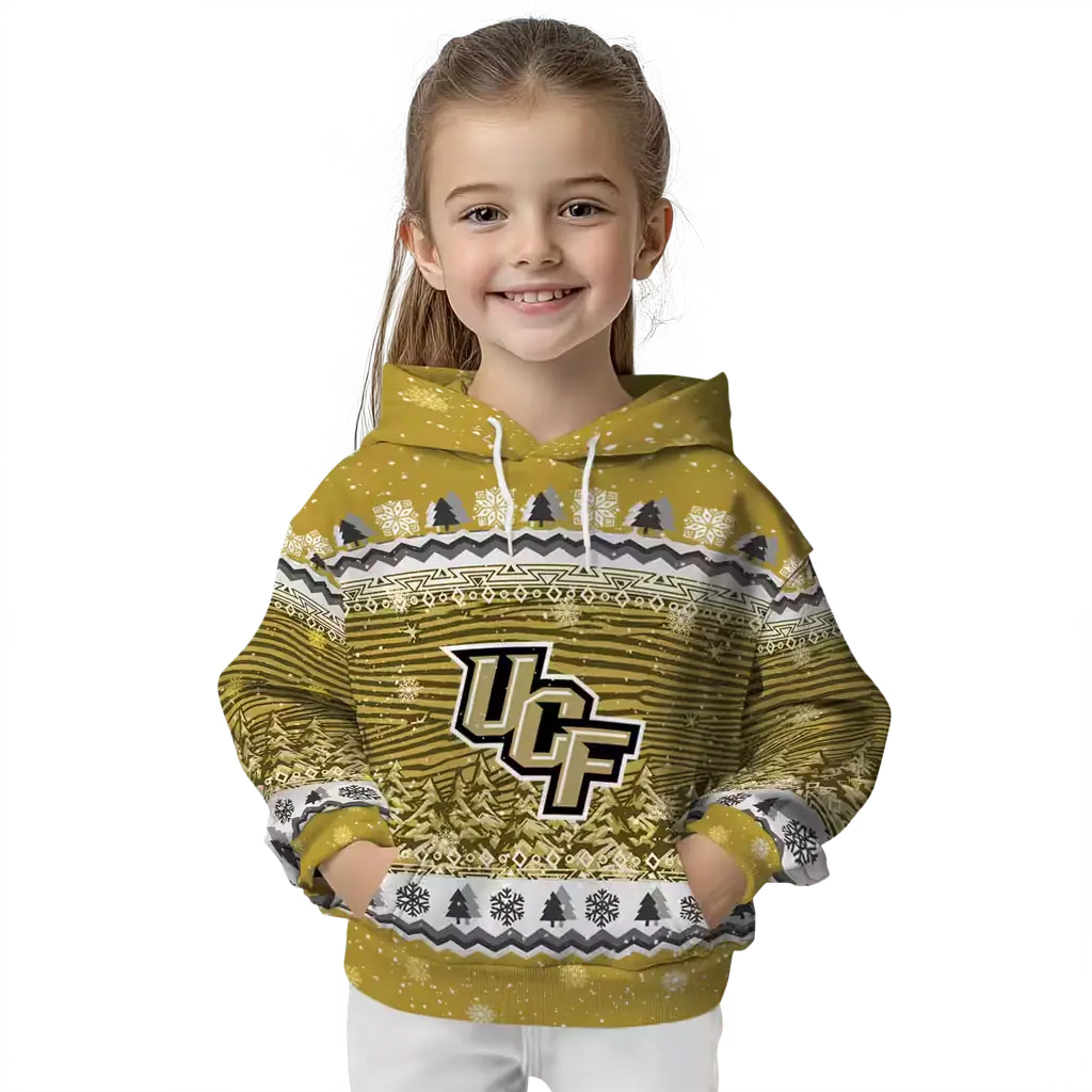ucf knights christmas trees gold hoodie top rated ucf knights christmas trees gold hoodie top rated