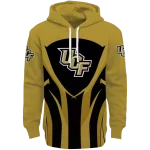 ucf knights concentric lines gold black hoodie best selling