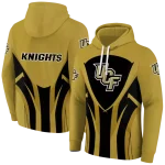 ucf knights concentric lines gold black hoodie best selling