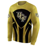 ucf knights concentric lines gold black hoodie best selling