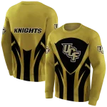 ucf knights concentric lines gold black hoodie best selling