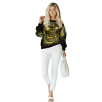 ucf knights demonic skull gold black hoodie best selling