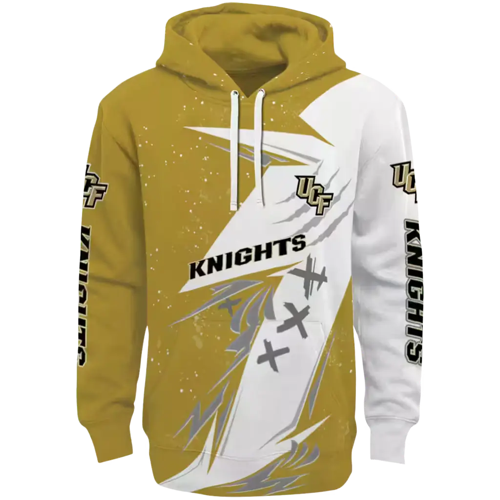 ucf knights dynamic slash gold white hoodie best selling ucf knights dynamic slash gold white hoodie best selling