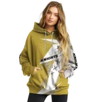 ucf knights dynamic slash gold white hoodie best selling