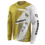 ucf knights dynamic slash gold white hoodie best selling