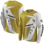 ucf knights dynamic slash gold white hoodie best selling