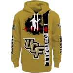 ucf knights football heartbeat gold hoodie best selling