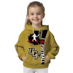 ucf knights football heartbeat gold hoodie best selling
