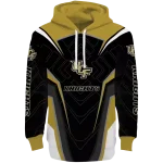 ucf knights futuristic pattern gold black hoodie best selling